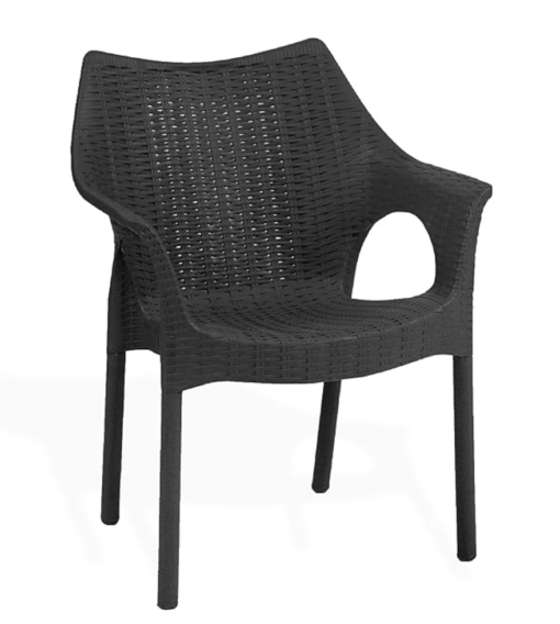 Supreme chairs Cambridge Heavy Plastic Chair | Oversized Arm Chair for Garden and Outdoor 250Kg Weight Bearing Capacity 1 Chair - Image 2